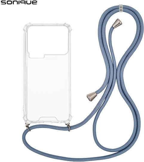 Silicone Case Cord Sonique Armor Clear Xiaomi Xiaomi 17 Pro 5g Blue Grey