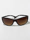 Style Unisex Sonnenbrillen mit Braun Horn umrandet Rahmen