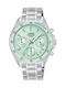 Lorus Sports Men's Chronograph Battery Watch with Silver Metal Bracelet
