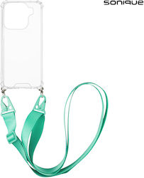 Silicone Case Strap Sonique Armor Clear Oppo Fi...