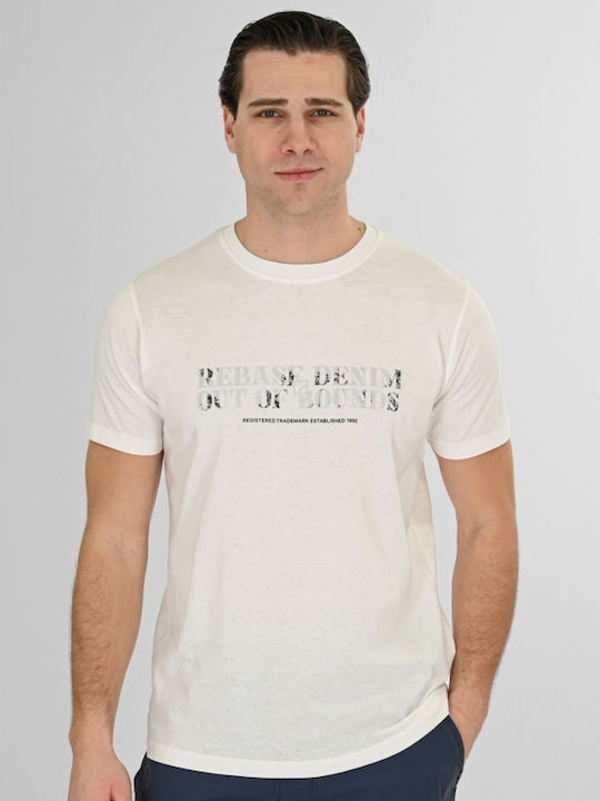 Rebase T-shirt Εκρού