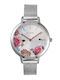 Oui & Me Women's Watch 34mm Battery with Silver Stainless Steel Bracelet