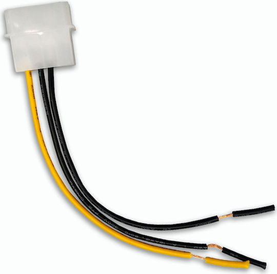 Makki Cable Male Molex Wires 1x12v 2xground Makki-cbl-molex-wr1
