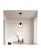 Pakketo Ganden Black LED Pendant Light with Natural White Light 26.5x26.5x20cm