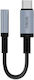 Wiwu USB-C Male to 3.5mm Black 0.15m