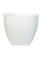Atmosphera Plastic White Plant Pot 50x50x50cm