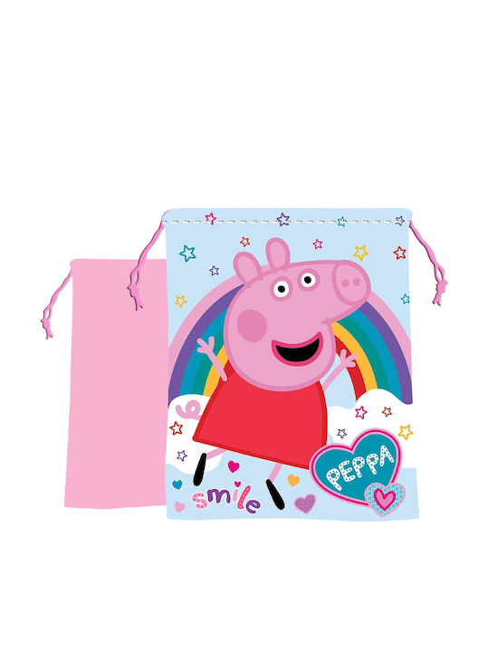 Peppa Pig Geantă Pentru Copii Săculeț Roz 27x22cm Peppa Pig Geantă Pentru Copii Săculeț Roz 27x22cm