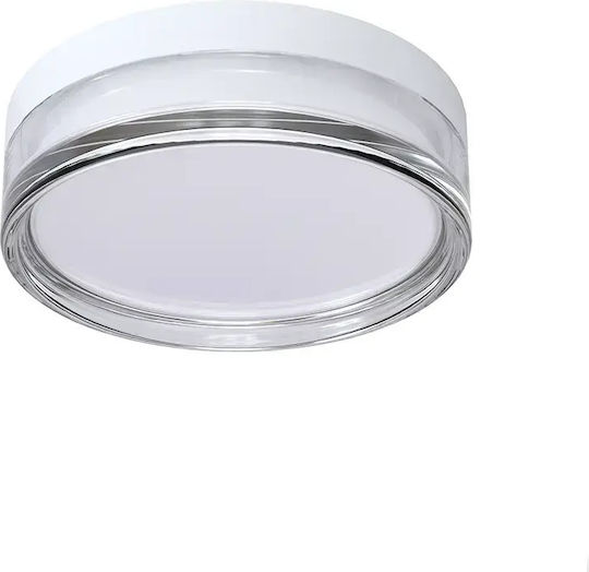 Metanor Deckenleuchte montieren Weiß mit Integrierter LED