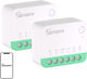Sonoff Minir4m Smart Switch Wi-Fi 10A 2τμχ