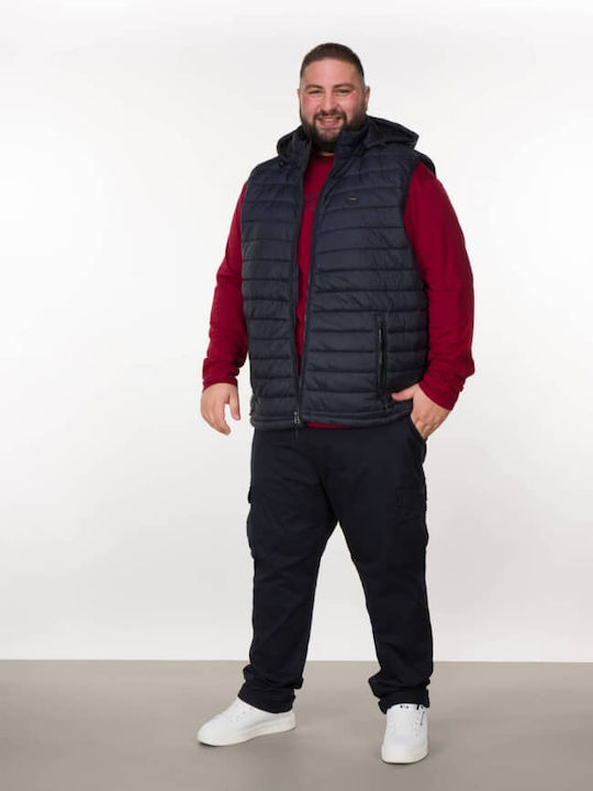 Double Cargo Trousers in Regular Fit Blue