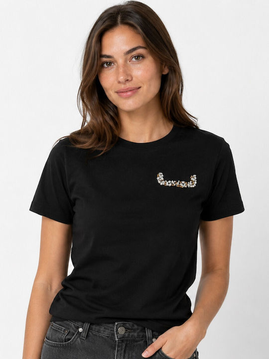 Cavalieri Damenbluse Schwarz