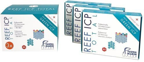 Fauna Marin Reef Icp Total 3 Set Icp Test