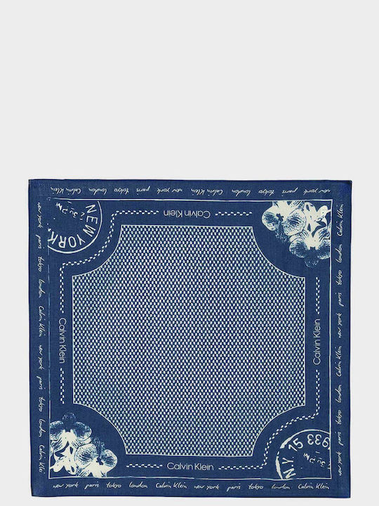 Calvin Klein Women's Blue Scarf