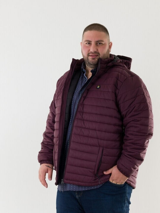 Double Μπουφάν Puffer Μωβ