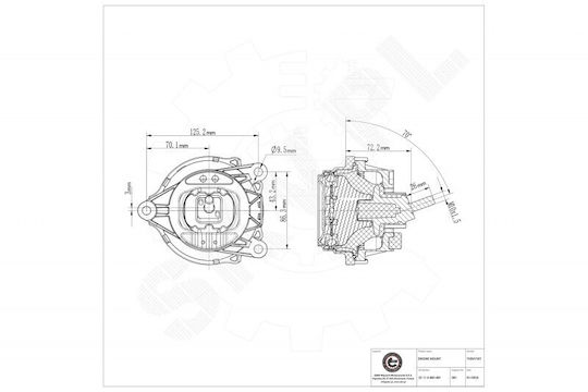 Ляво Съединение На Двигателя Bmw X3 22 11 6 850 481