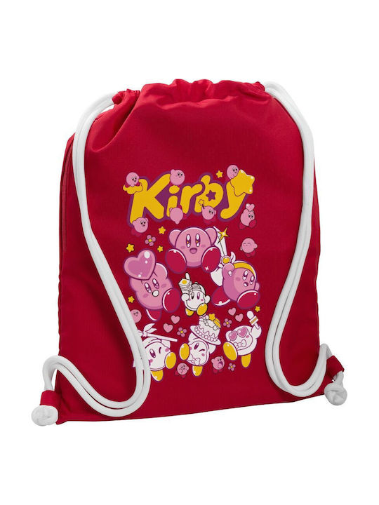 Koupakoupa Kirby Geantă Rucsac Roșie 48x40cm