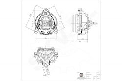 Μαξιλάρι Κινητήρα Bmw 1 3 Αριστερή 22116854251 Μαξιλάρι Κινητήρα Bmw 1 3 Αριστερή 22116854251