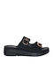 Γυναικεία Σανδάλια Flatforms Μαύρα