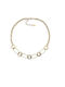 Dorian Gray Necklace From Gold Plated Steel