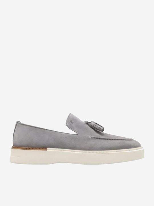 Boss Shoes Suede Мъжки ежедневни обувки Сив