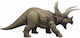 Action Figure Wild Roar Triceratops Jurassic World Dinosaur with Sounds and Light for 4+ Years