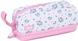 Yolo Pink Cylinder Pencil Case