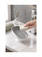 SteweHome Plastic Soap Dish With Suction Cup Grey