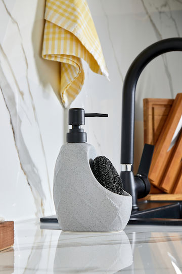 SteweHome Ceramic Grey Soap Dish
