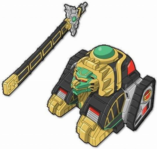Actionfigur Mighty Morphin Power Rangers Thunderzord - Lion Power Rangers
