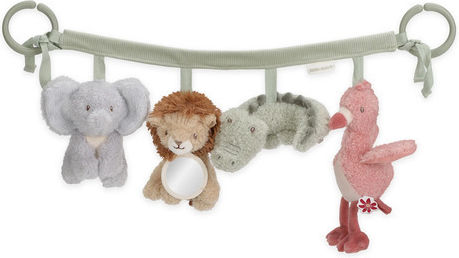 Little Dutch Hanging Stroller and Car Toy Fabric Garland for Newborns