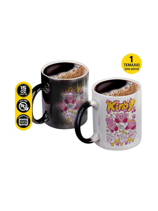 Koupakoupa Kirby Heat Change Ceramic Mug Black ...