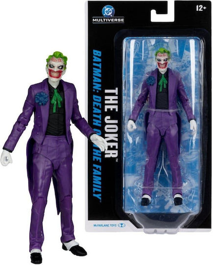 Mcfarlane Toys DC Comics Joker DC Multiverse The Joker Death of the Family by Todd Mcfarlane Action Figure Height 18cm Scale 1:10
