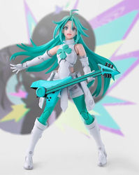Tamashi Nations To Be Hero X S.h. Figuarts Lucky Cyan Action Figure in 1:12 Scale