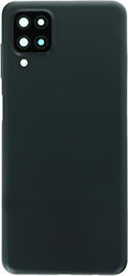 Samsung A125f Galaxy A12 Battery Cover + Camera Lens Black Original