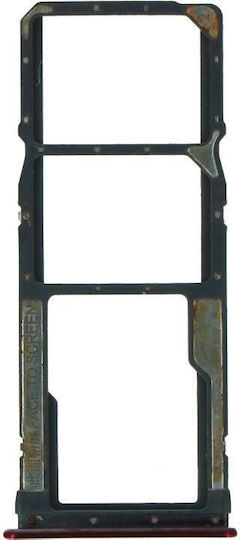 Xiaomi Redmi 7 Sim Card Tray Dual Card Mirror Red Original