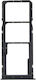 Xiaomi Redmi Note 10 Sim Card Tray Dual Black Original