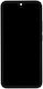 Compatible LCD дисплей + тъч модул + преден капак Xiaomi 15t черен OEM 57983128804