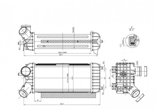 Hart Intercooler Αυτοκινήτου για Ford C-Max
