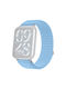 Xiaomi Redmi Watch 4 5 6 Smart Band 8 Pro/9 Pro/10 Pro Wearable Strap Nylon Magic Tape Light Blue