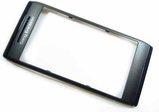 Sony-ericsson U10i Aino Capac Față + Părți De Mijloc Pentru Telefoane Mobile Negre Originale