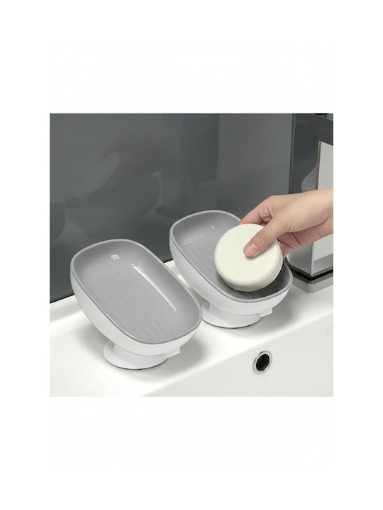 SteweHome Kitchen Plastic Grey Dispenser