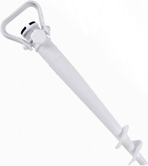 Summer Club Screwed White Beach Umbrella Base 18319