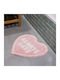 Flamingueo Non-Slip Cotton Bath Mat FLG-AL-1 Pink 53x80cm