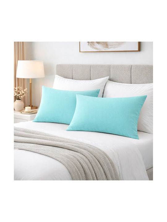 Astron Italy Petrol Blau Kissenbezüge Set 52x72cm