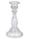 Keskor Glass Candle Holder in Transparent Color 7x7x16.5cm