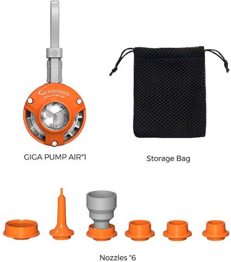 Aerogogo Elektrische Pumpen für Aufblasbares Orange