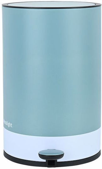 Estia Μεταλλικό Καλαθάκι Μπάνιου Soft Close 6lt Γαλάζιο Estia Μεταλλικό Καλαθάκι Μπάνιου Soft Close 6lt Γαλάζιο