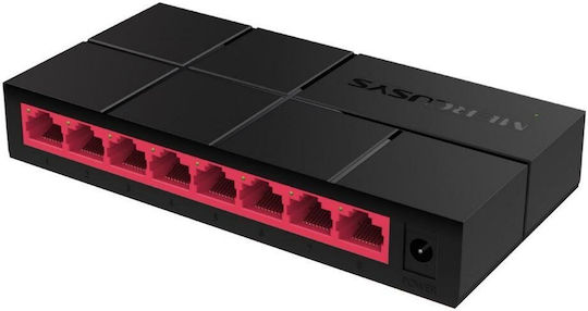 Mercusys MS108G v2.4 Unmanaged L2 Switch with 8 Gigabit (1Gbps) Ethernet Ports