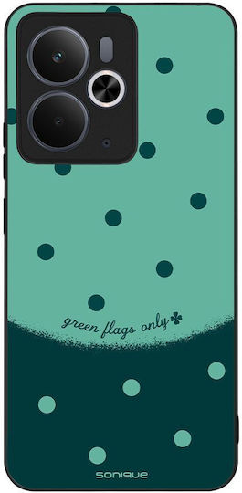 Sonique Delulu Polka Era Series Realme 14 5G Realme 14T 5G Green Flags Mobile Phone Case