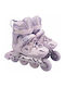 Action One Pastel Purple Adjustable Inline Skates Size M 32-35